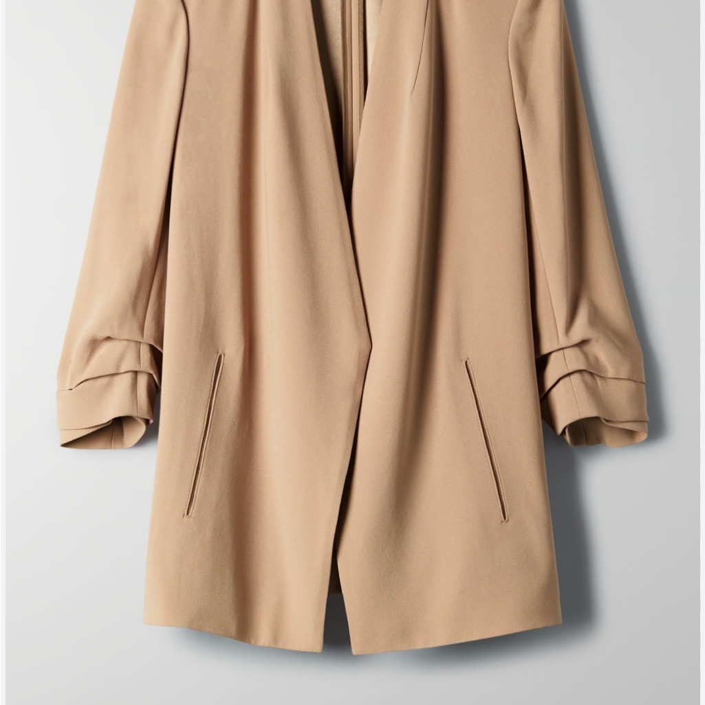 Aritzia Classic Tan Blazer